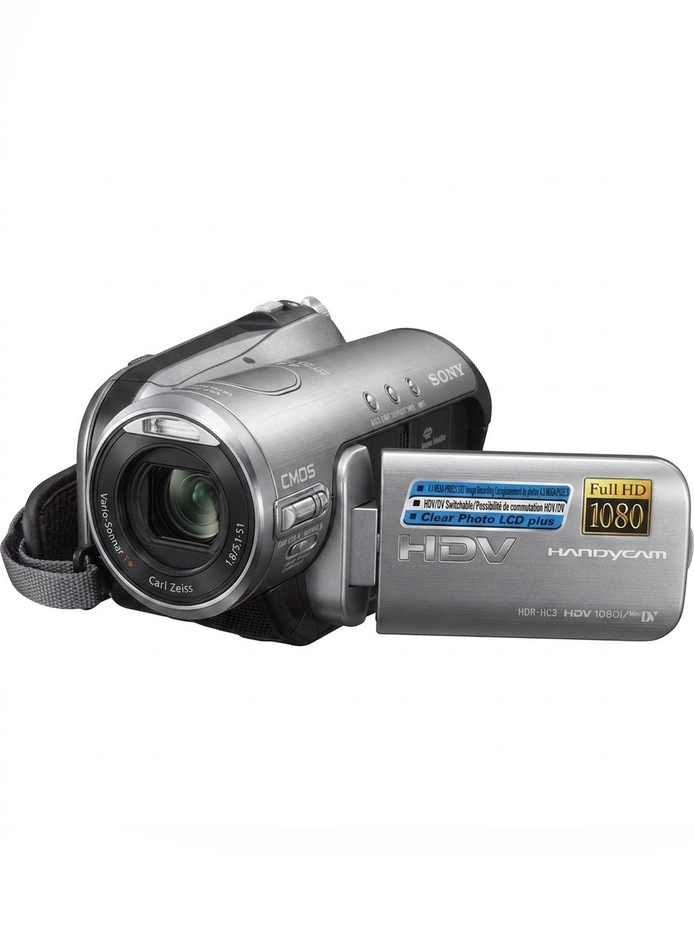 Sony Handycam HDR-HC3 HDV MiniDV Camcorder Bundle w/ Carl Zeiss Lens